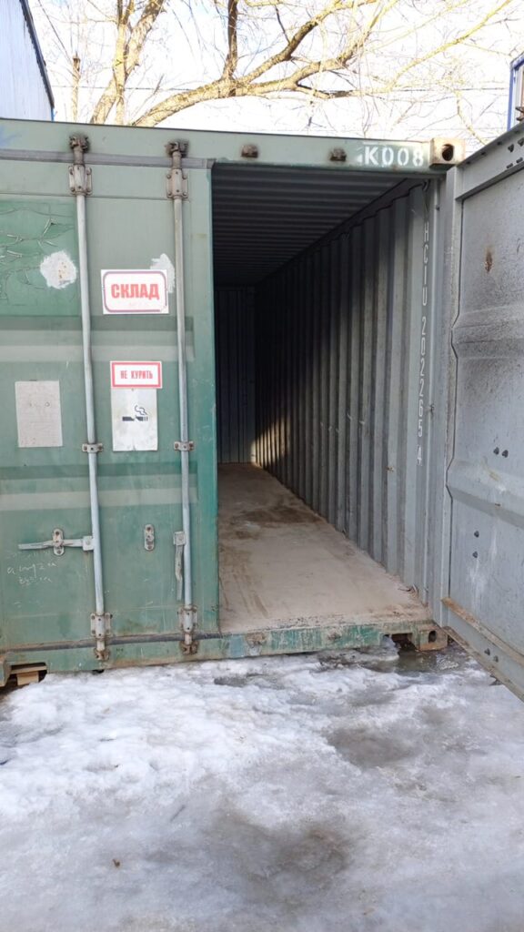 Аренда 20 футового контейнера в Москве